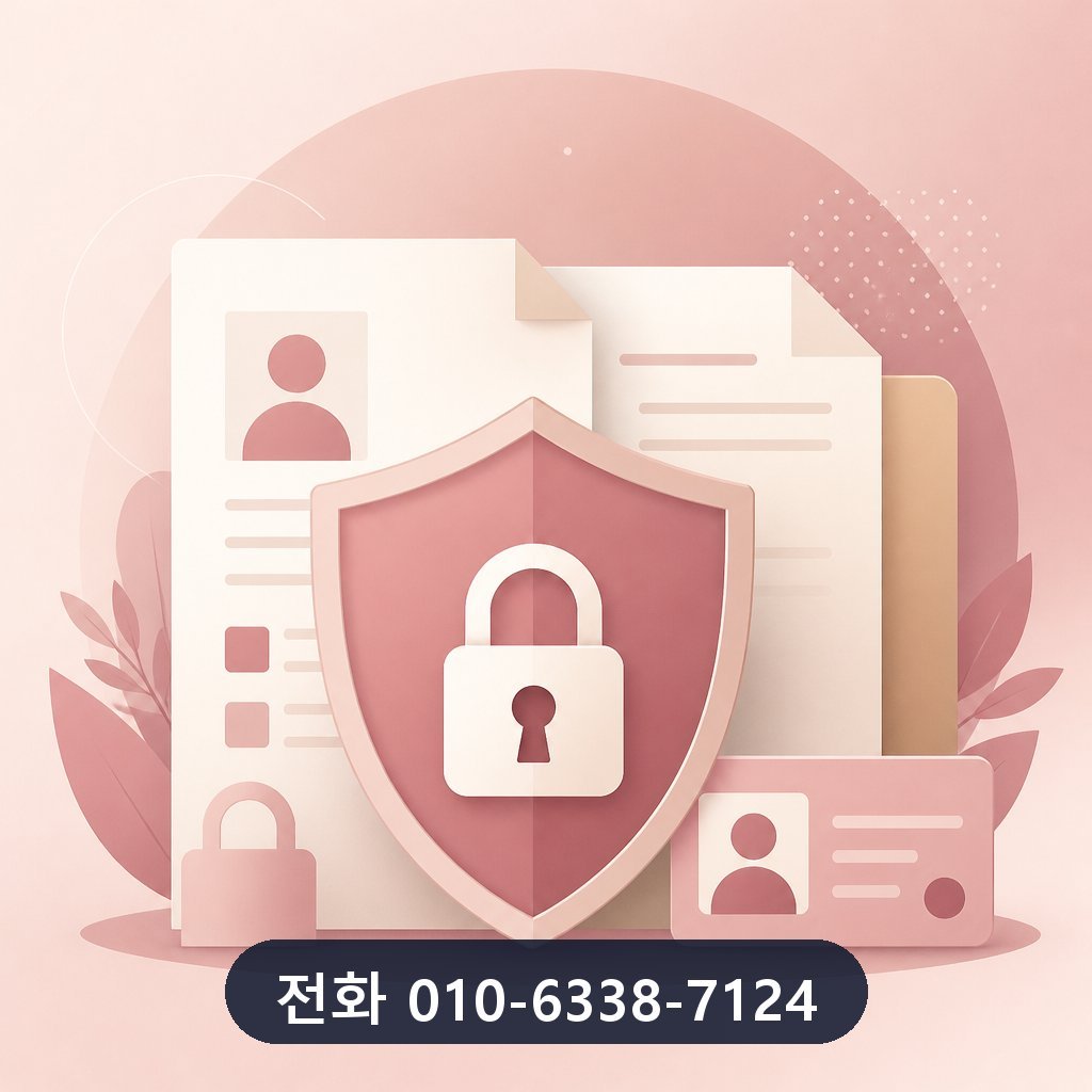 카드 현금화 하는법 개인정보 보호 이미지 · 문의 010-6338-7124
